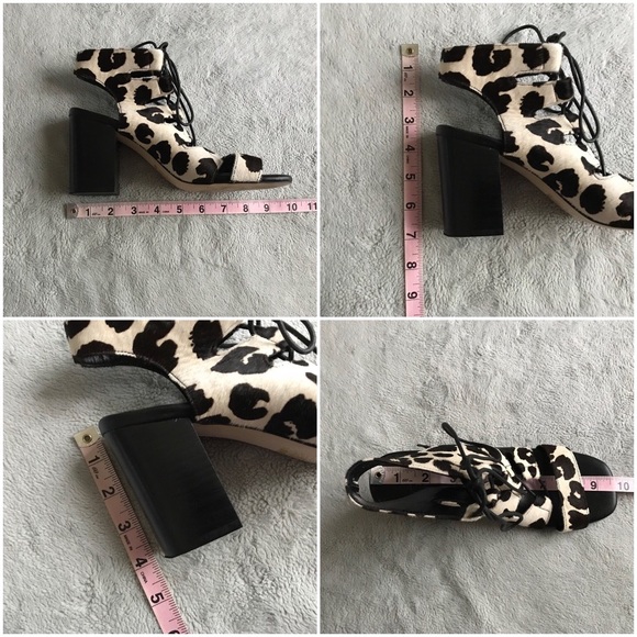 SENSO Rhiannon III Cow Hair Lace-up Heel Chalk - Picture 11 of 11